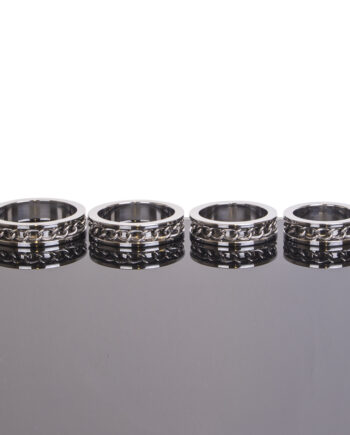 Chain Link Cockring - 45 mm