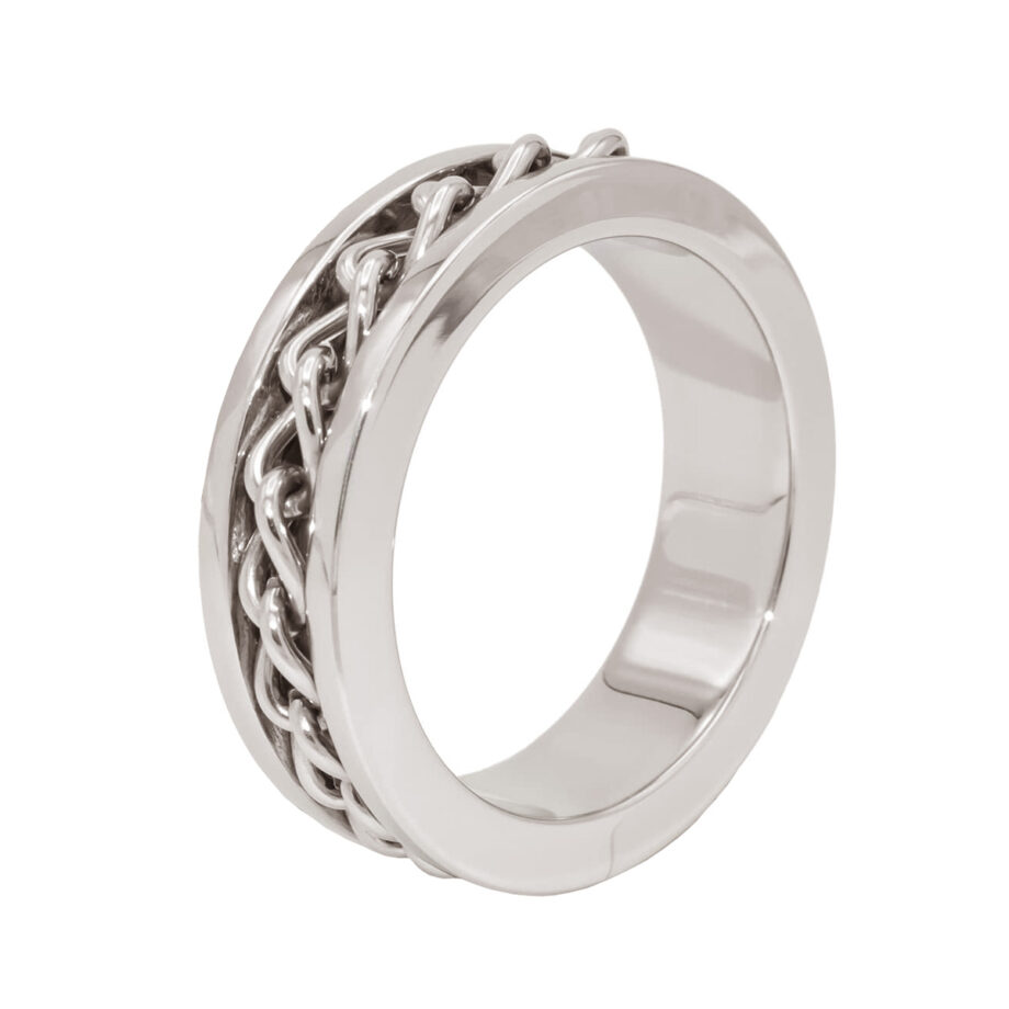 Chain Link Cockring - 50 mm