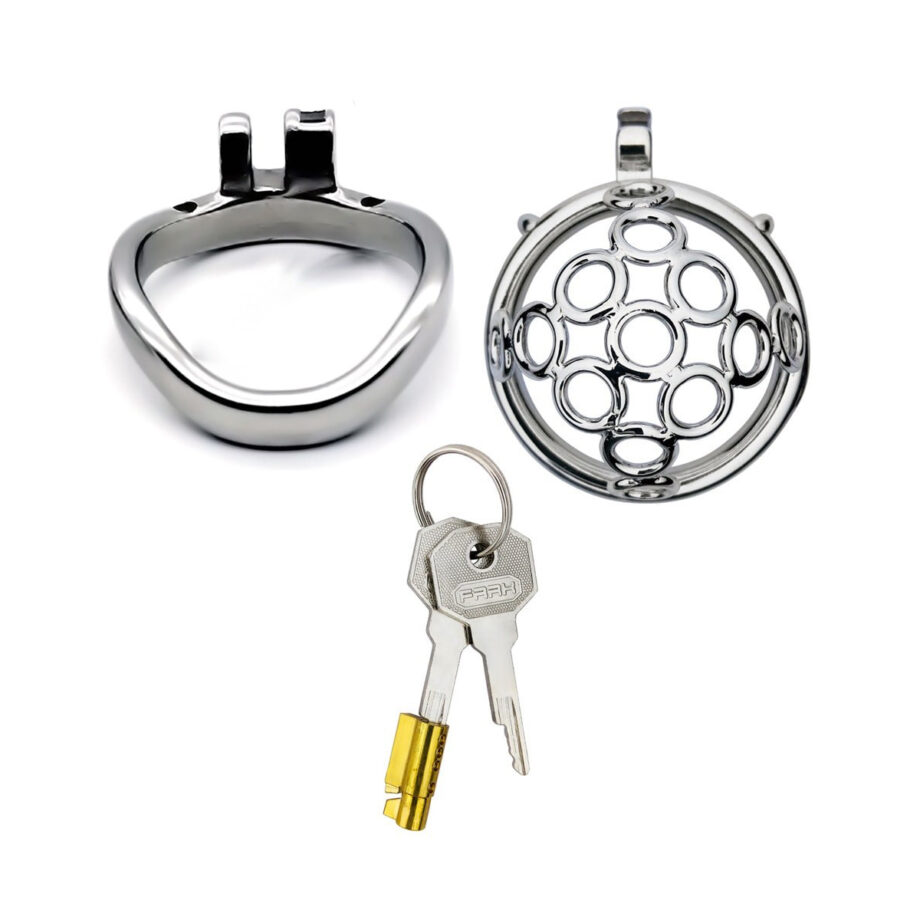 Chastity Device Fancy with Belt