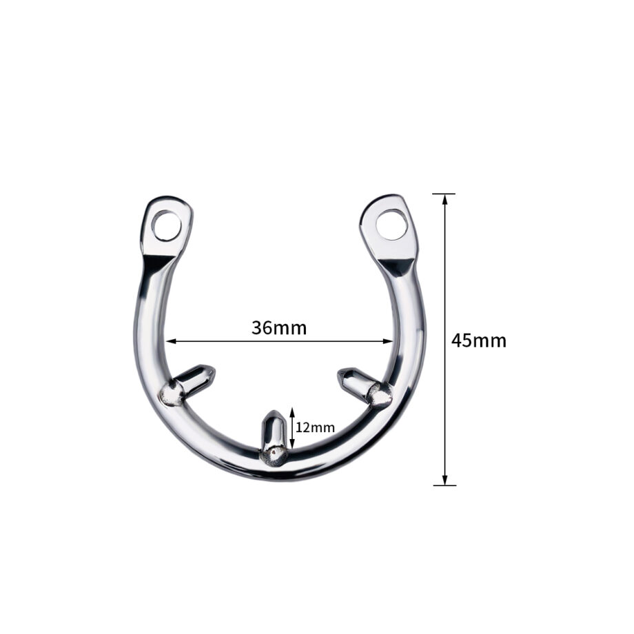 Chastity Device Flat with Belt