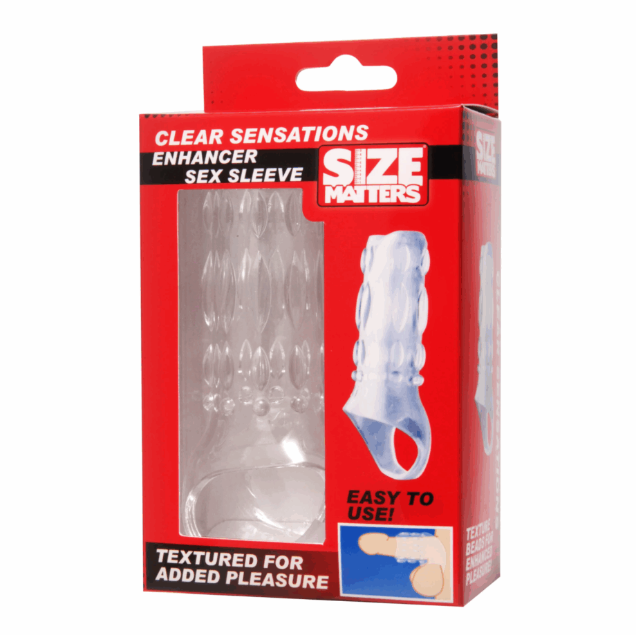 Clear Sensations Enhancer Sex Sleeve
