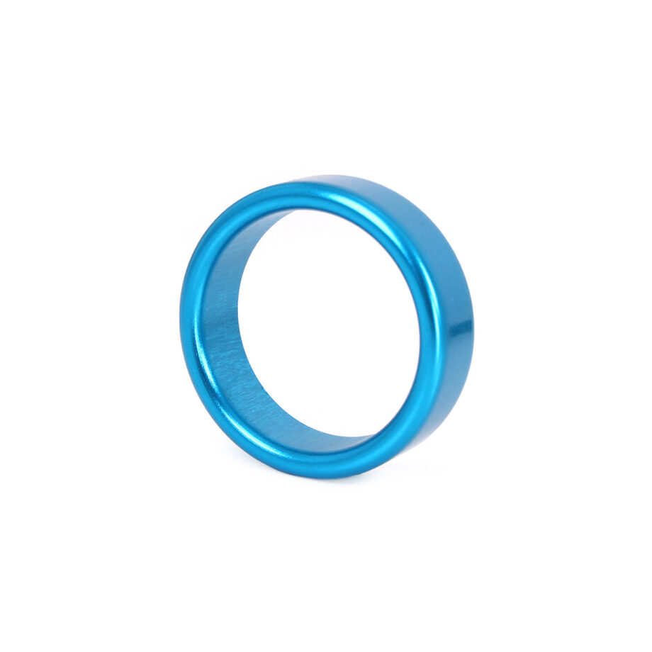 Cockring Blue Aluminium 40 mm