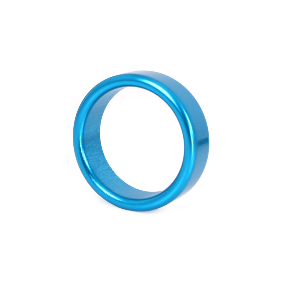 Cockring Blue Aluminium 45 mm