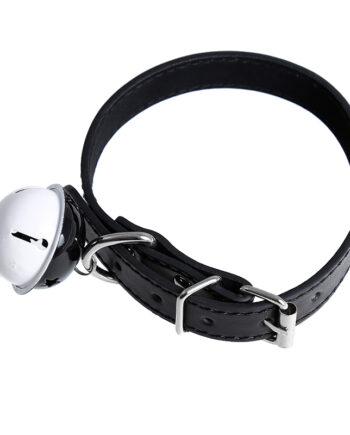 Collar with Bell PU-Leather