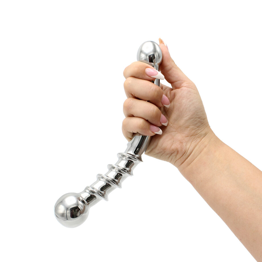 Curve Steel Dildo Twisted