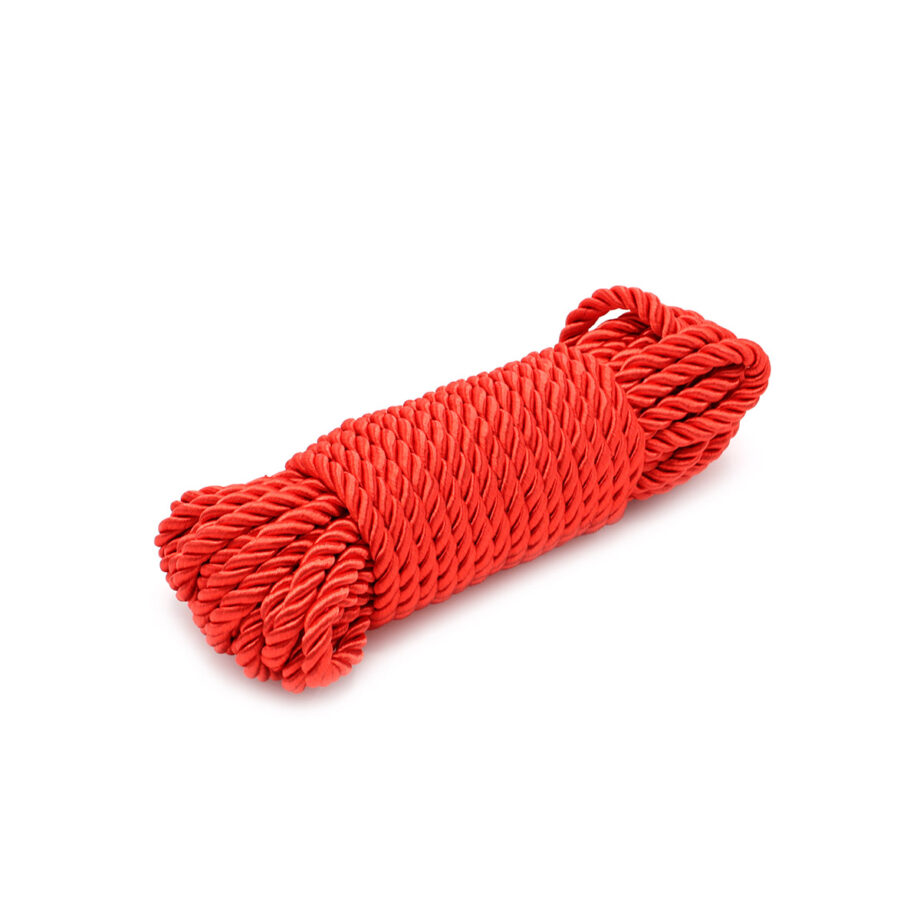 Deluxe Bondage Rope 10 M - Red