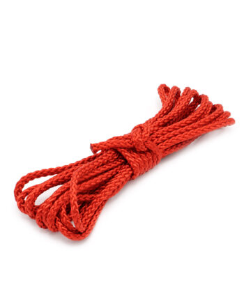 Deluxe Bondage Rope 5 M - Red