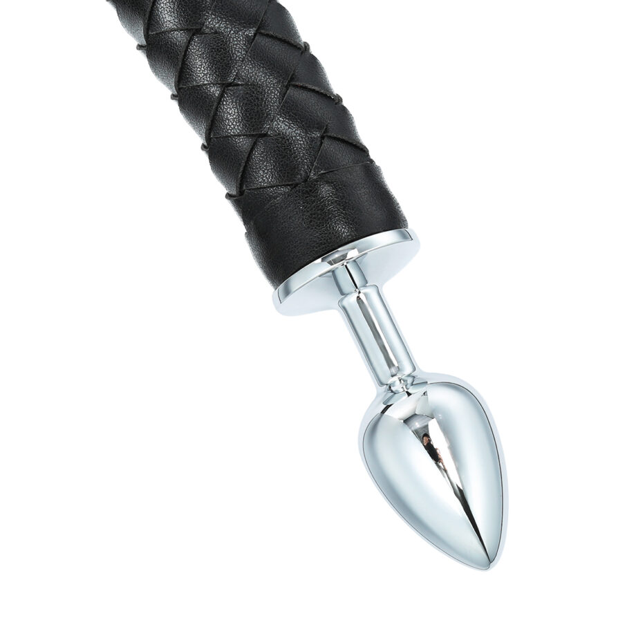 Devil Tail Buttplug and Weaved Whip