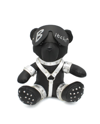 EDDY BDSM teddy Silver B-itch
