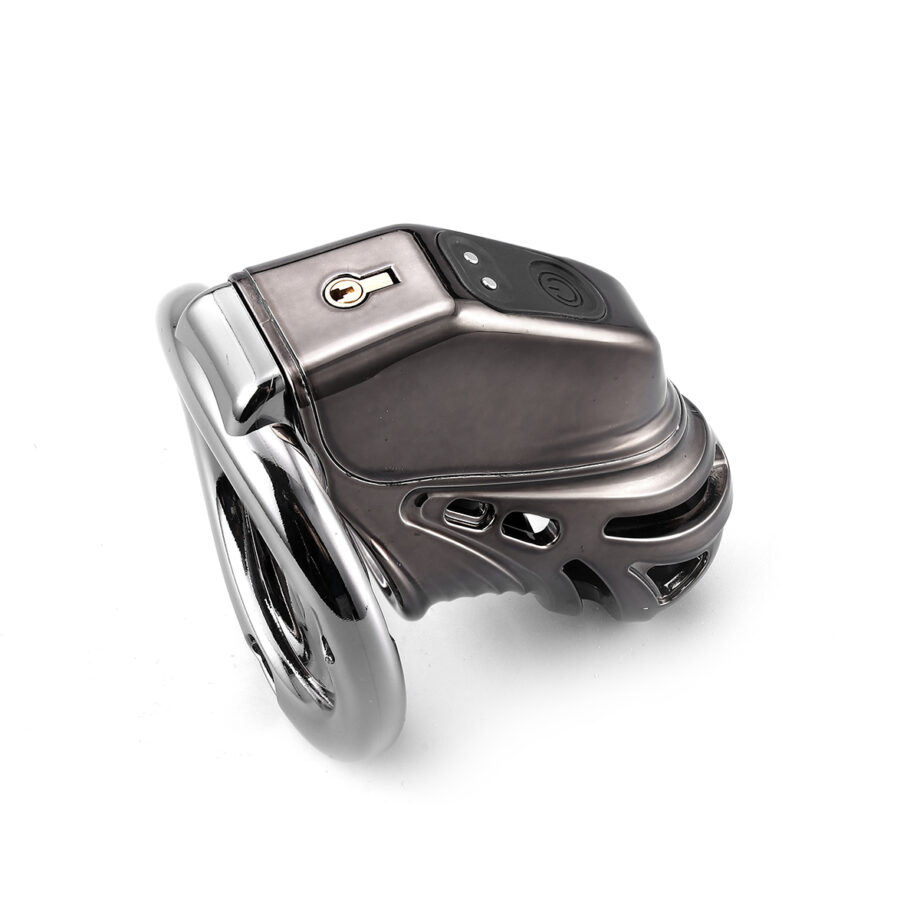 Electric Shock Chastity Cage  Manual Lock