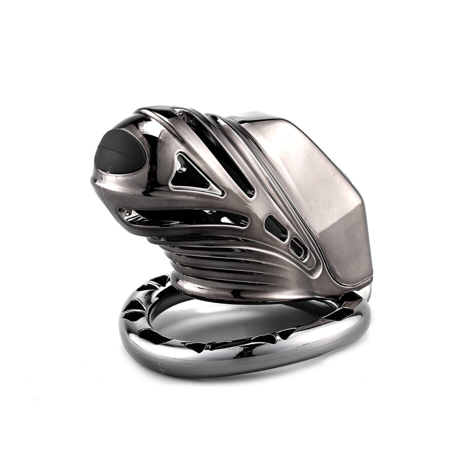 Electric Shock Chastity Cage  Manual Lock
