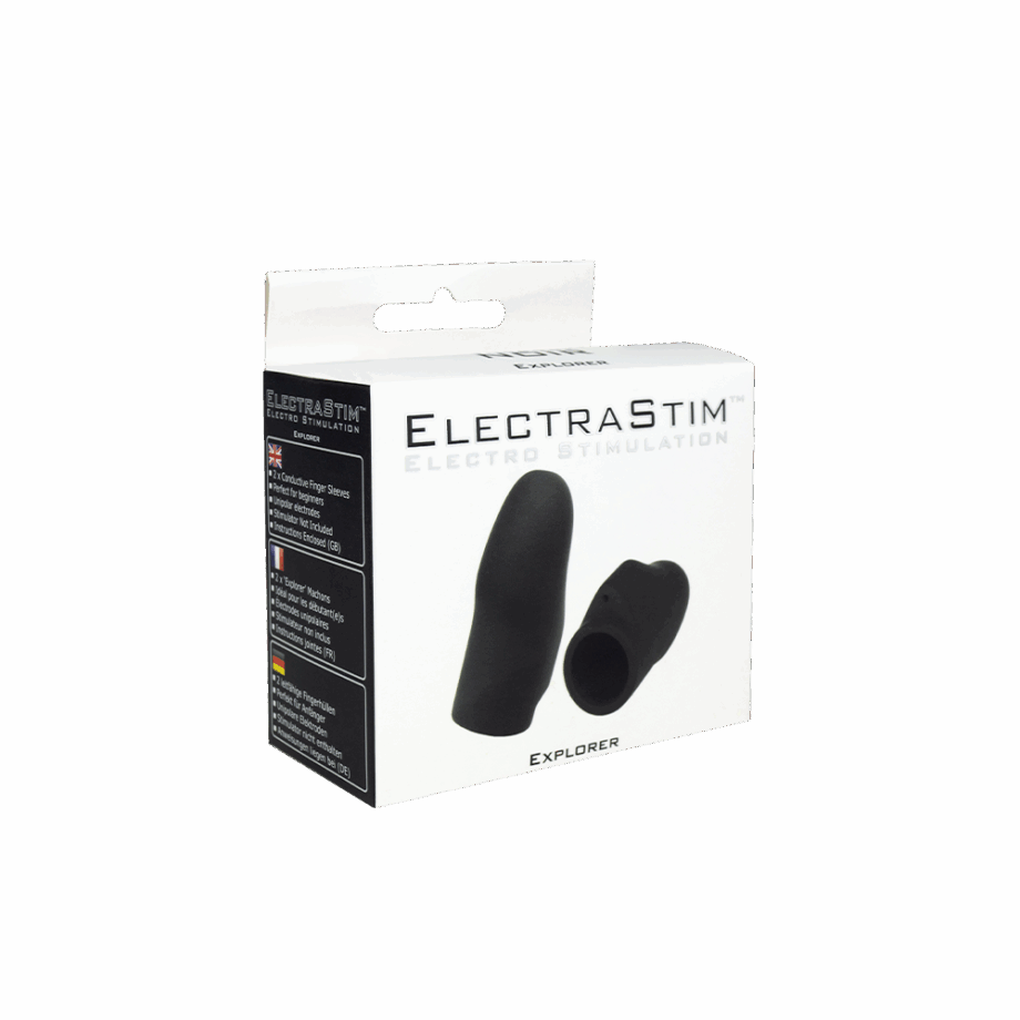 Explorer Silicone Noir Finger Toy