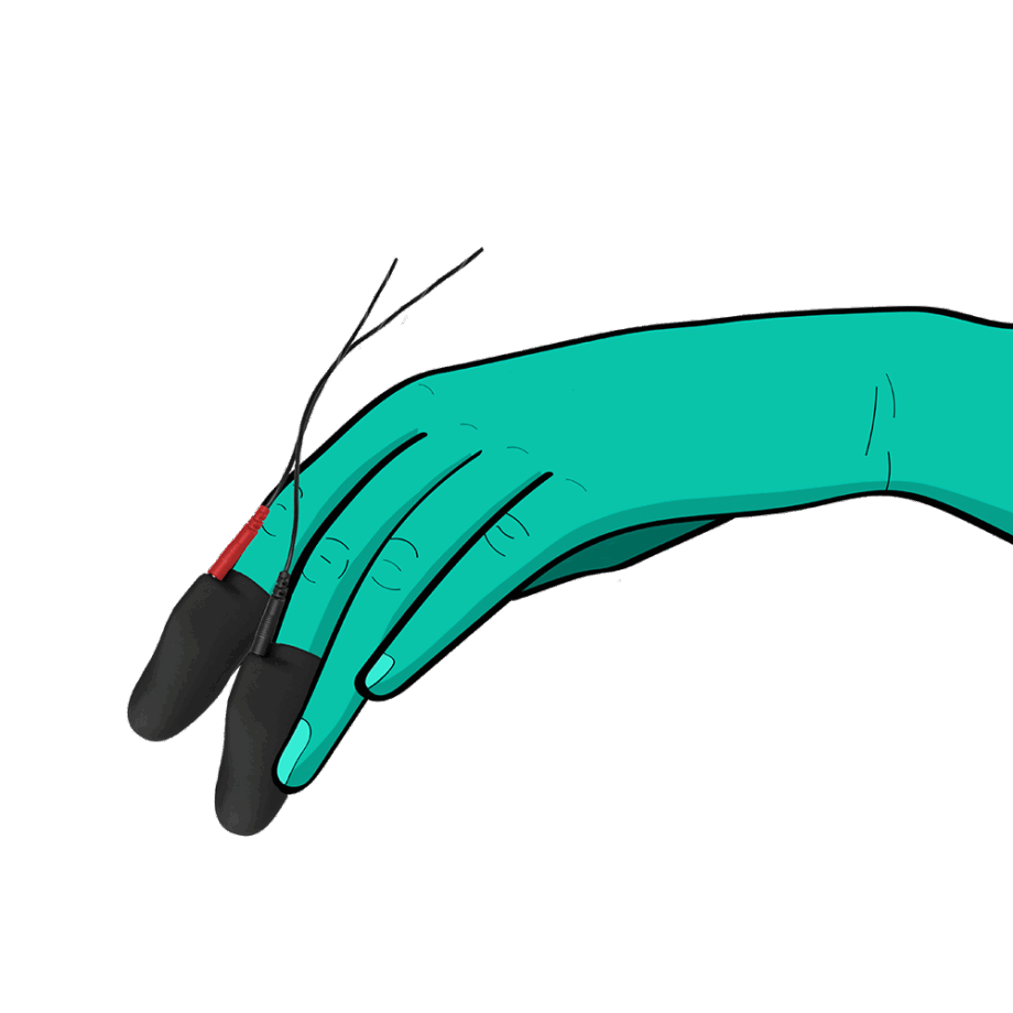 Explorer Silicone Noir Finger Toy