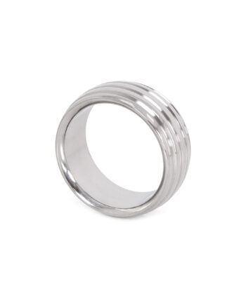 Fancy Steel Donut Cockring 50 mm