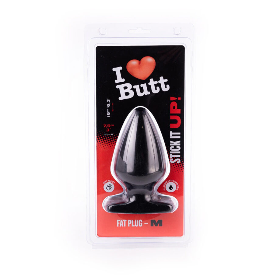 Fat Plug M Black