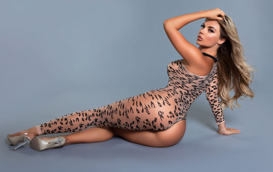Fiercely Wild Bodystocking - LEO / OS
