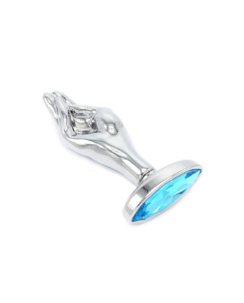 Fist Butplug Blue Gem M