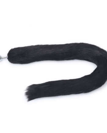 Fox Tail Plug Black Long