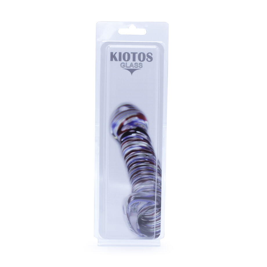 Glass Dildo Clear Balls