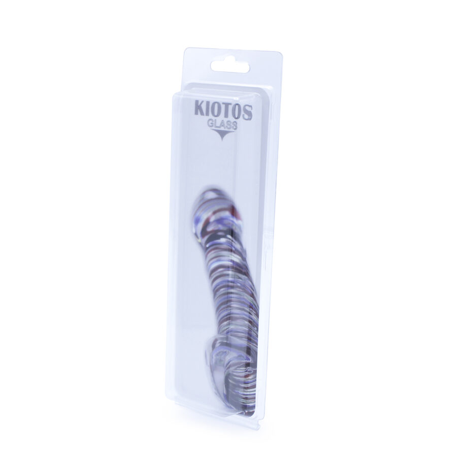 Glass Dildo Clear Balls