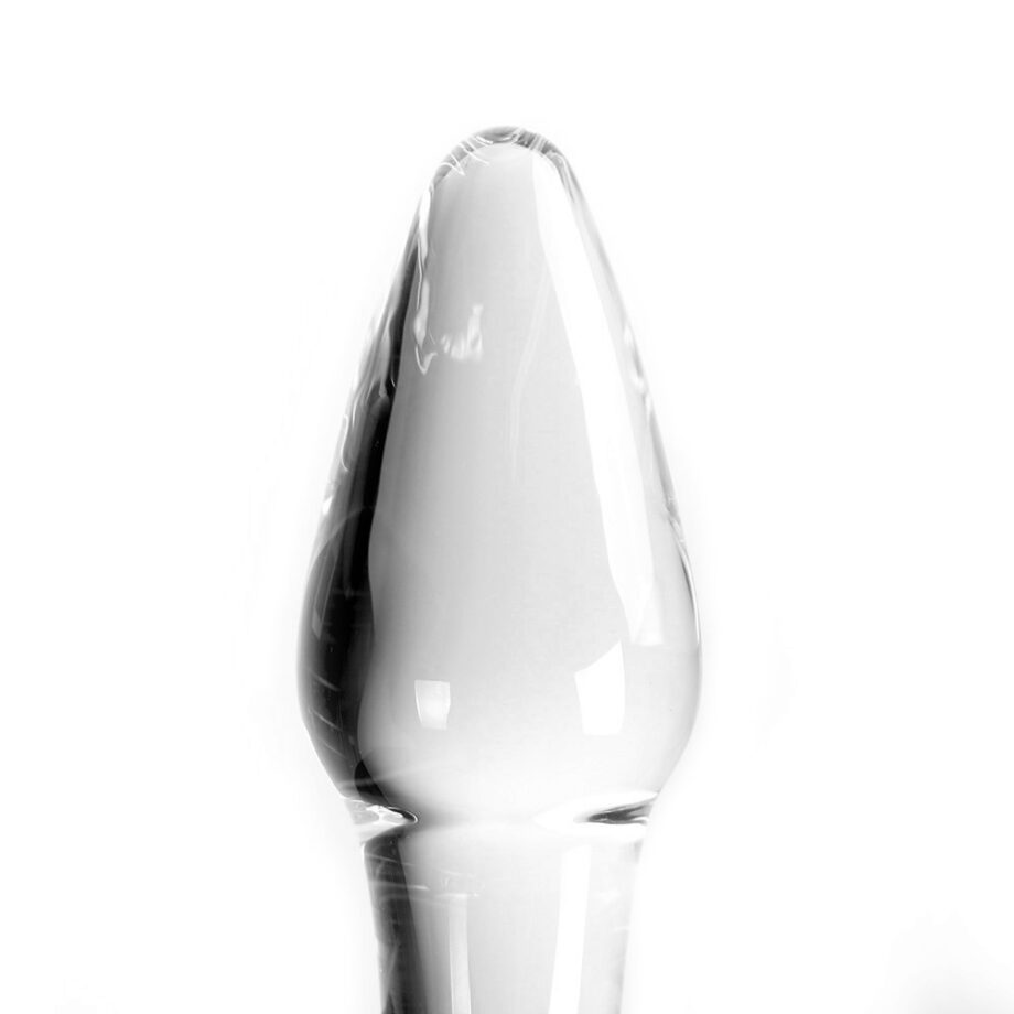 Glass Dildo Clear Butt Plug