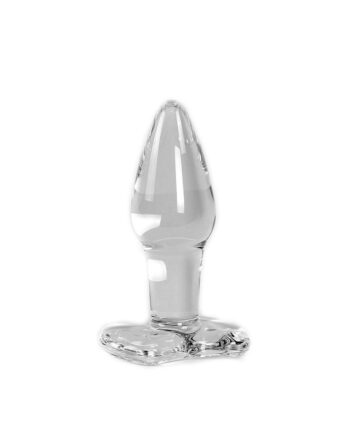 Glass Dildo Clear Butt Plug