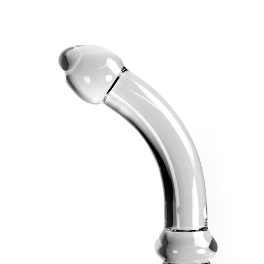 Glass Dildo Clear Curve