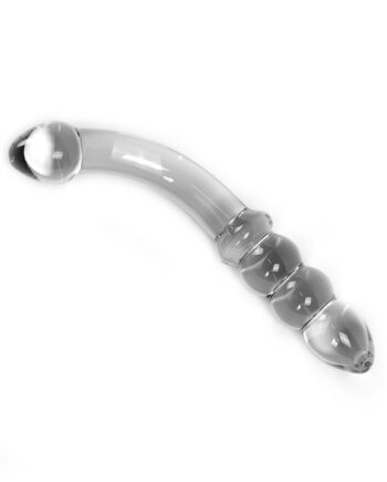 Glass Dildo Clear Curve