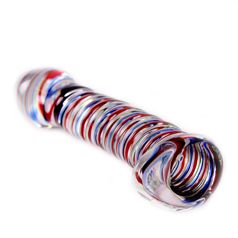 Glass Dildo Color Swirl