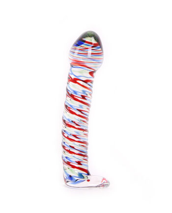 Glass Dildo Color Swirl