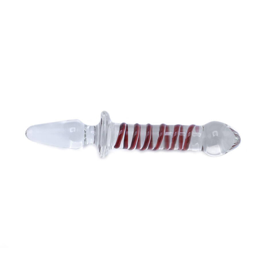 Glass Dildo & Plug Swirl