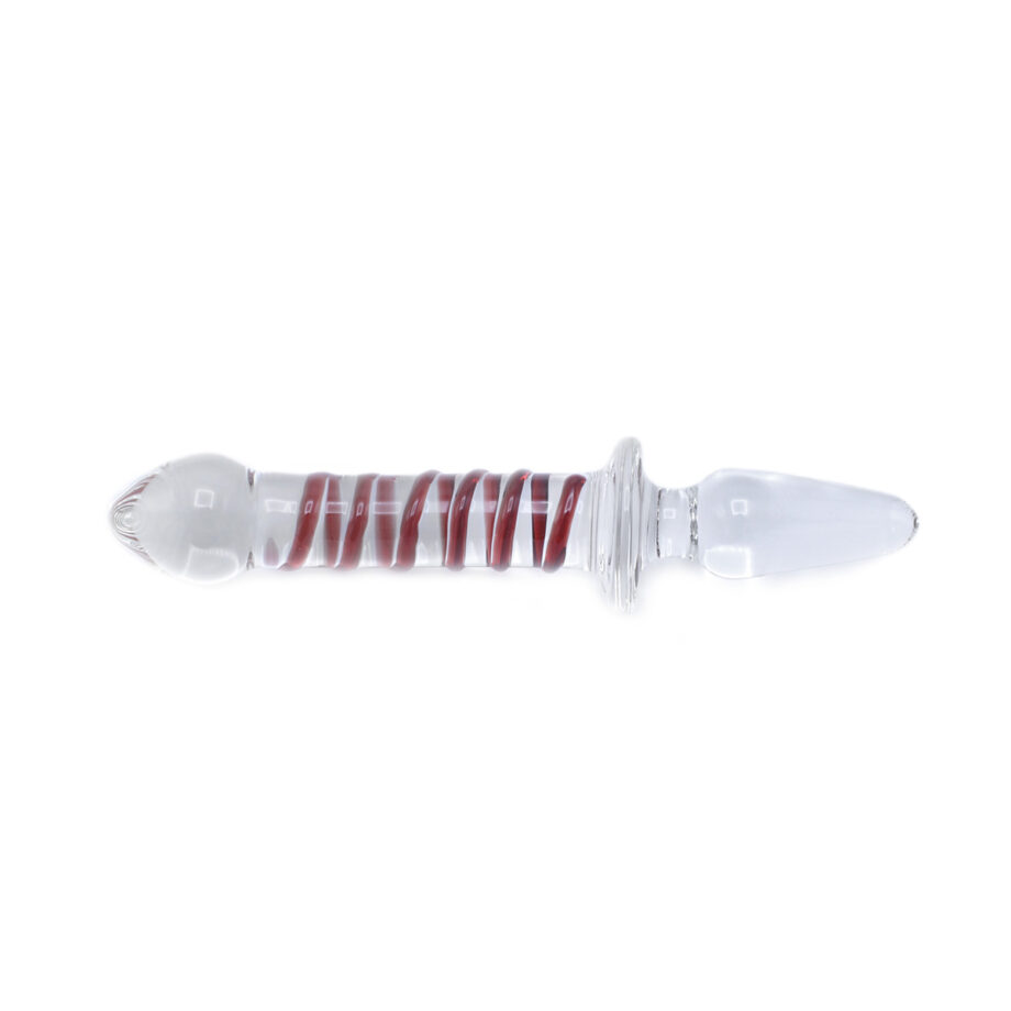 Glass Dildo & Plug Swirl