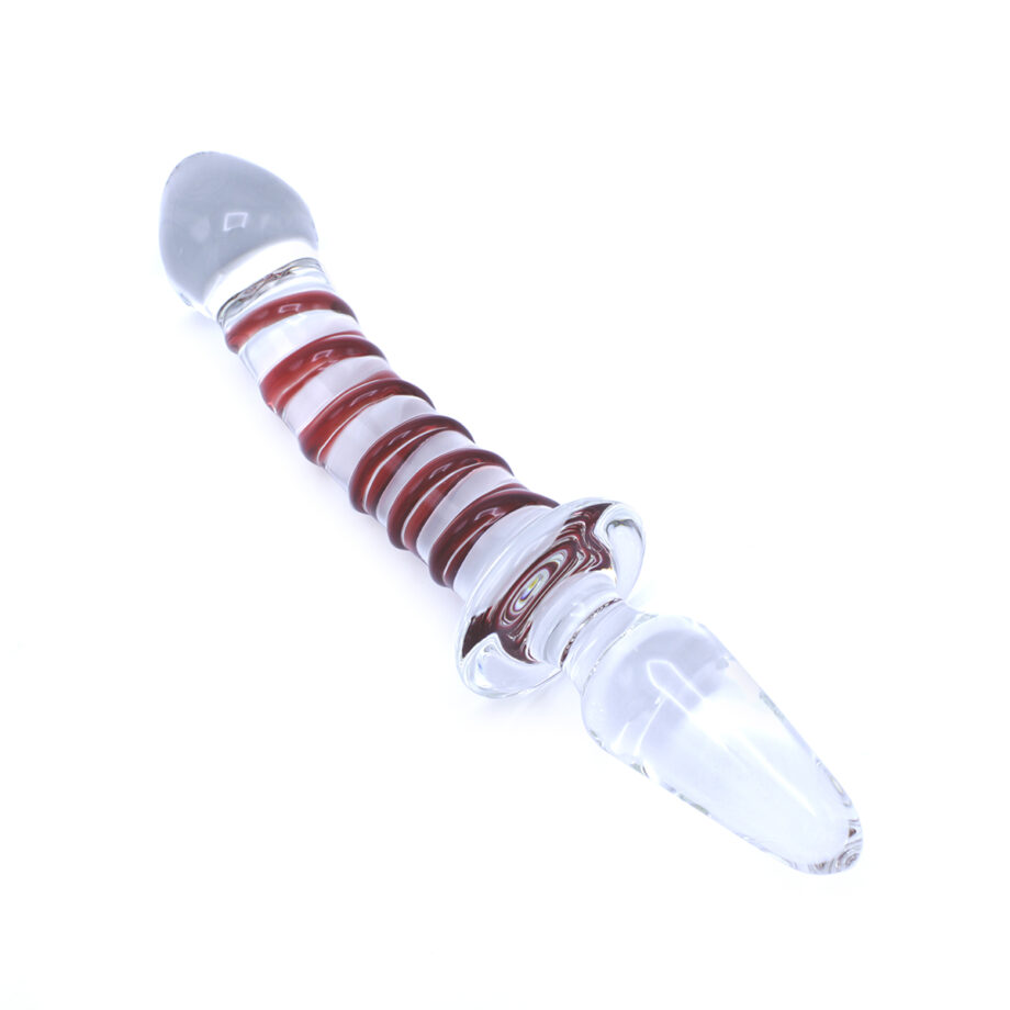 Glass Dildo & Plug Swirl