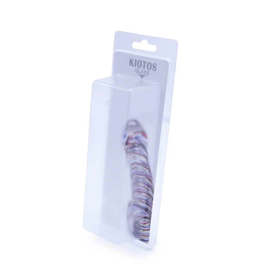 Glass Dildo Smooth - Rainbow