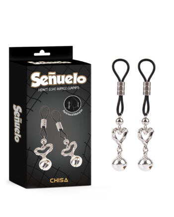 Heart Echo Nipple Clamps
