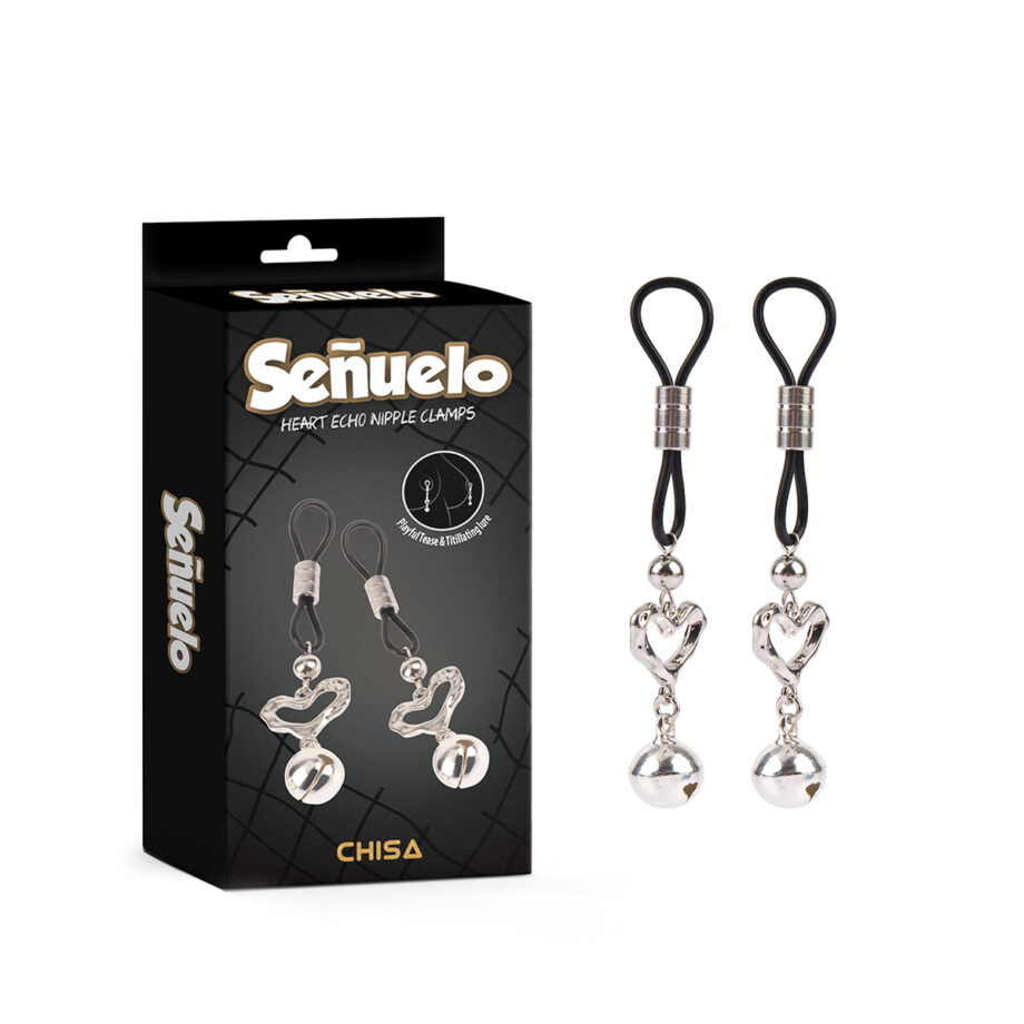 Heart Echo Nipple Clamps