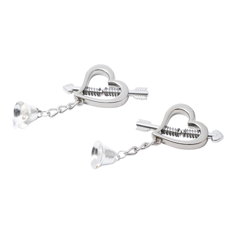 Heart Shaped Spring Nipple Clamps