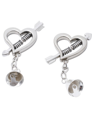 Heart Shaped Spring Nipple Clamps