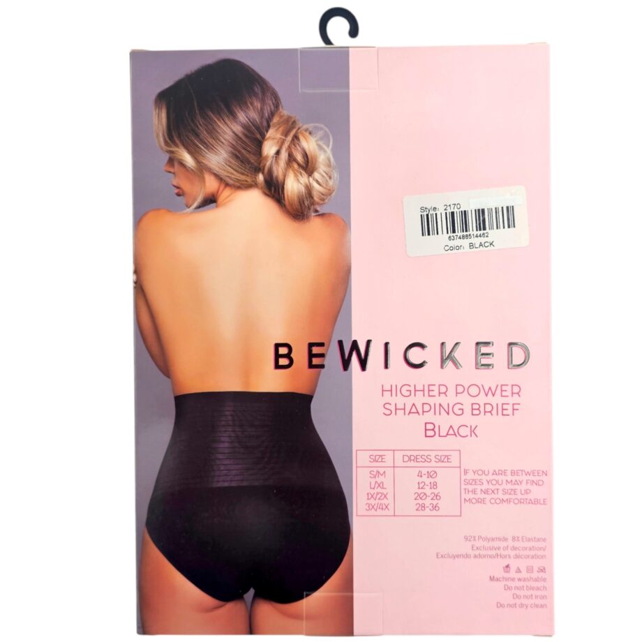 Higher Power Shaping Brief - BLK / S/M