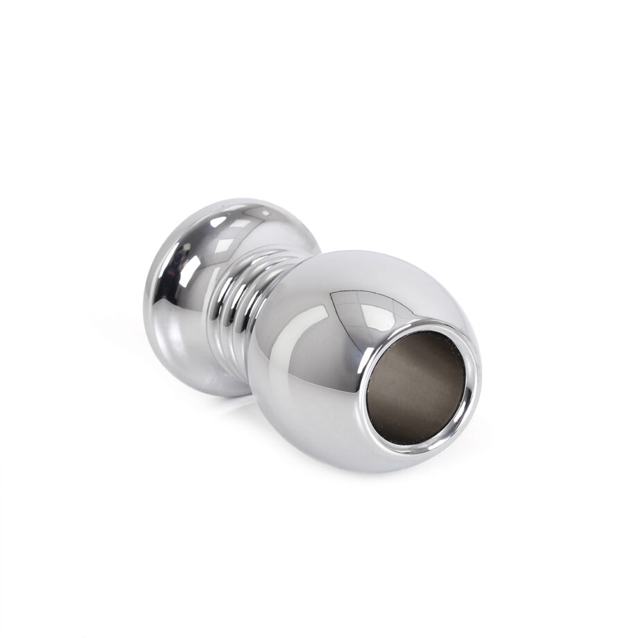Hollow Anal Plug Ribbed