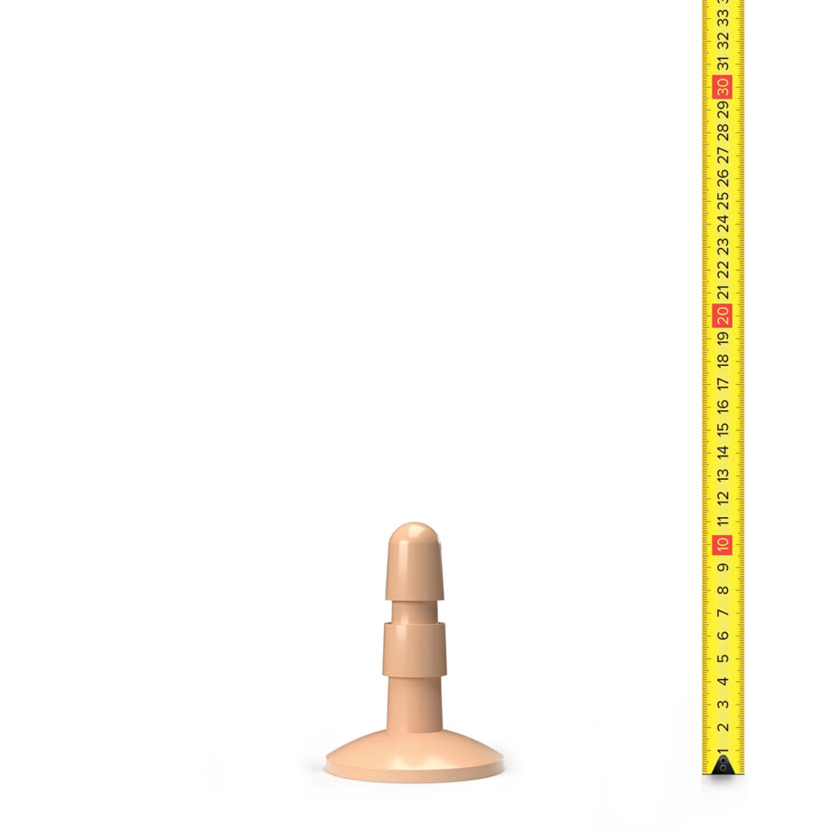 Hung System Suction Cup Plug Flesh