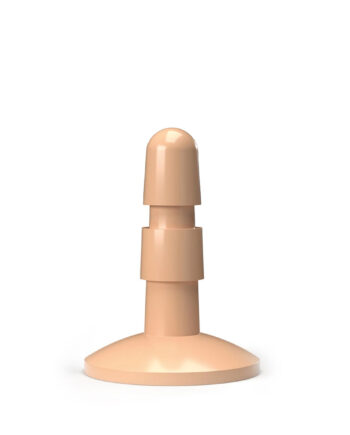 Hung System Suction Cup Plug Flesh