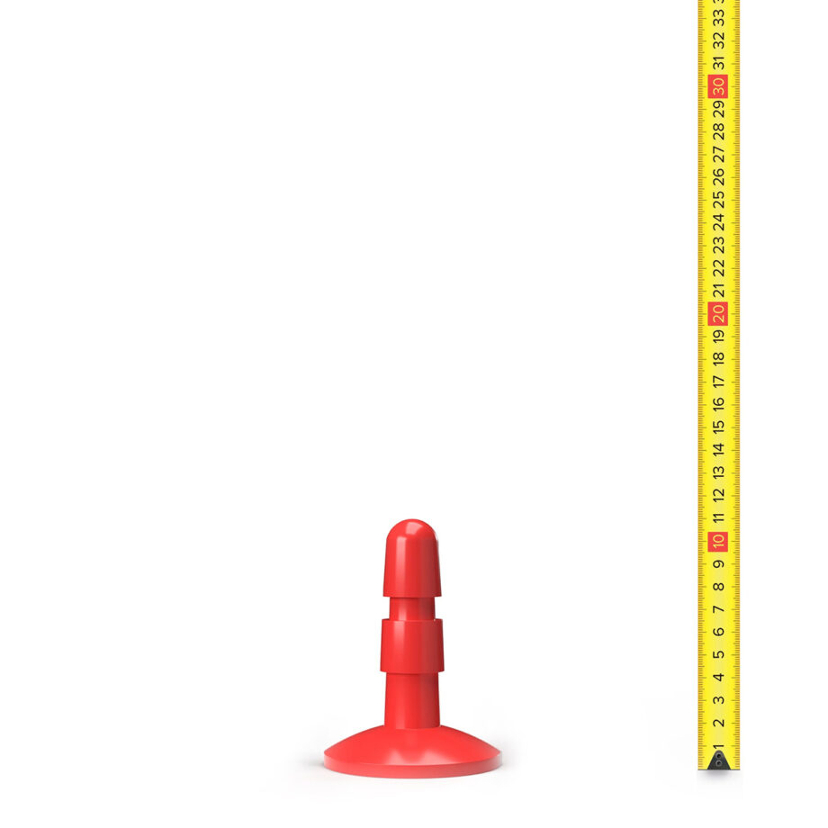 Hung System Suction Cup Plug Red