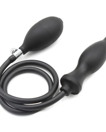 Inflatable Anal Plug Black