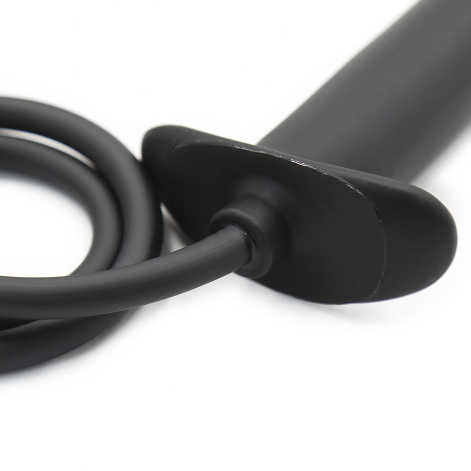 Inflatable Dildo Smooth Black