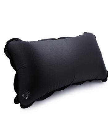 Inflatable PVC Pillow Black