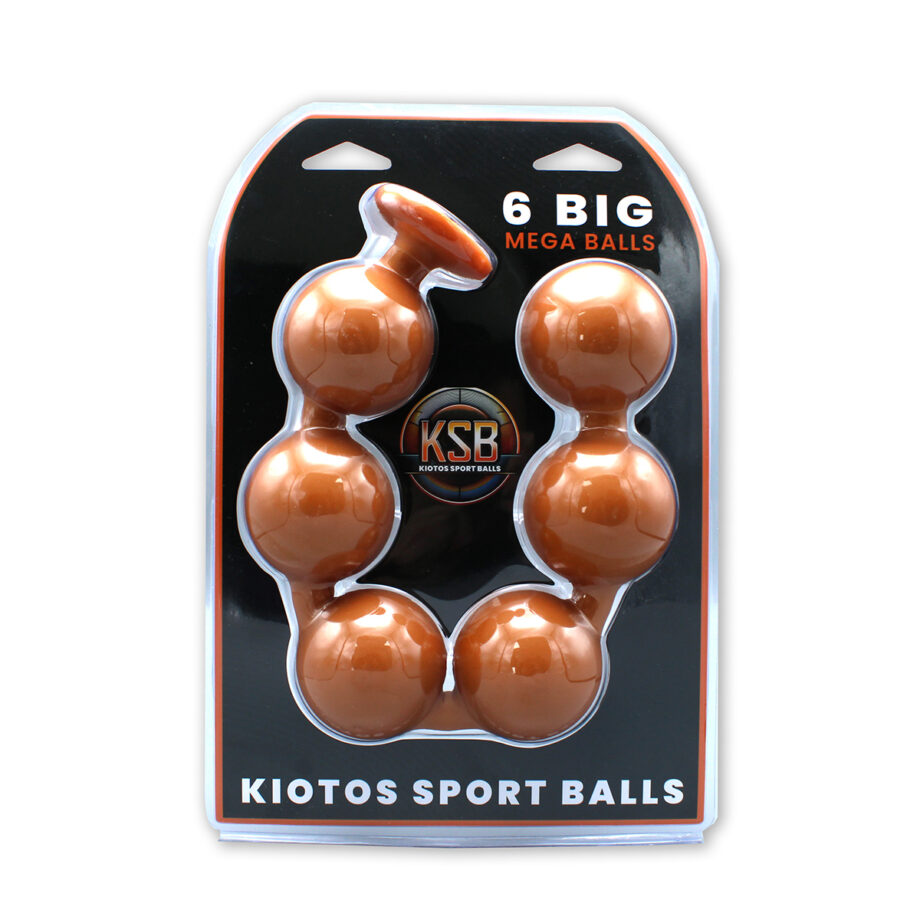 KSB - 6 Big Mega Balls Silicone