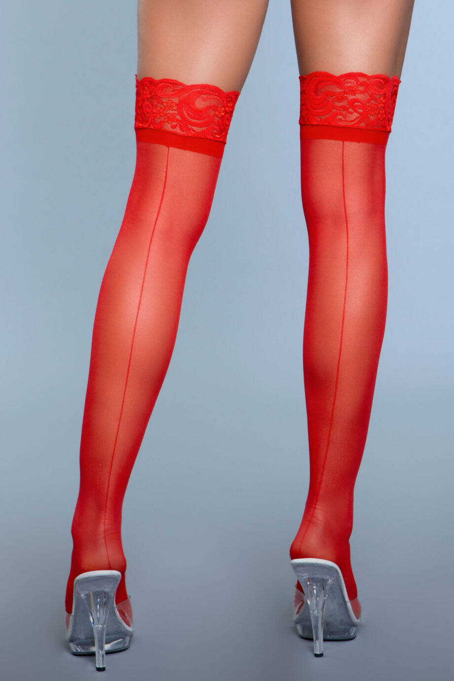 Keep A Secret Thigh Highs - RD / OS
