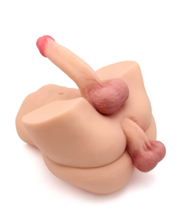 Kiotos Masturbator Penis in Ass & Dildo