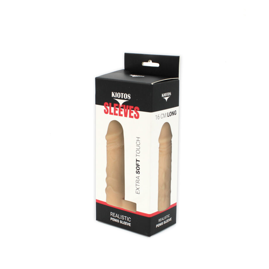 Kiotos Realistic Sleeve 16 cm Extra Soft Touch
